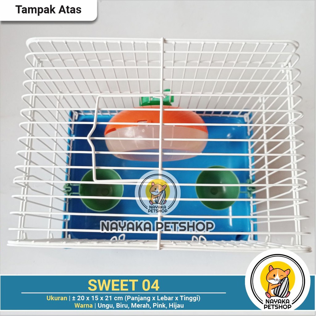 Sweet 04 Kandang Hamster Murah