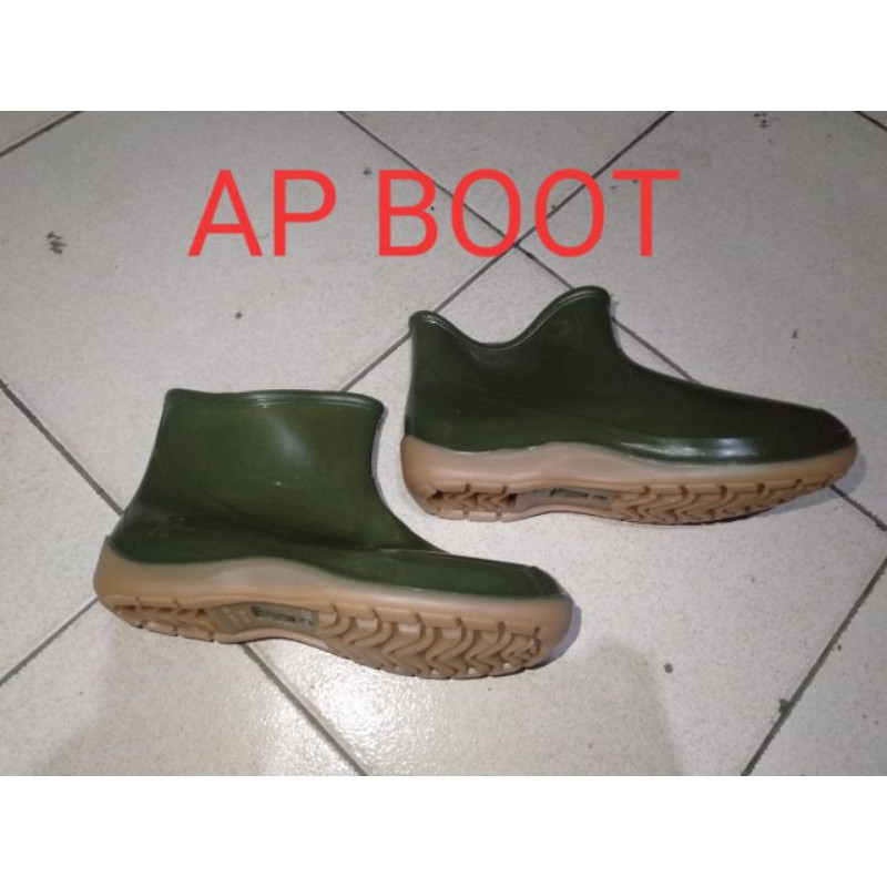 sepatu bood AP karet  original bot Ikan kepajak anti air kuat karet lembut