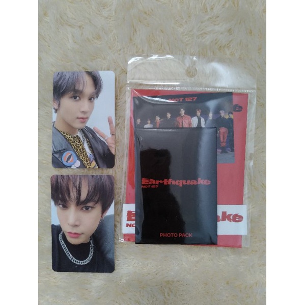 NCT MD UNIVERSE STICKER LUGGAGE EARTHQUAKE PHOTOPACK PC DOYOUNG HAECHAN PHOTOCARD PC