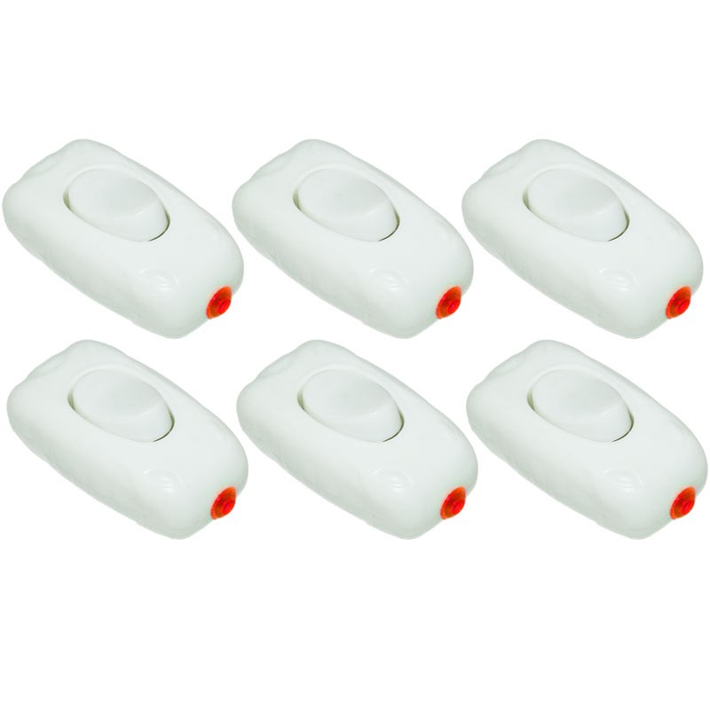 EELIC SAR-106 ISI 6 PCS SAKLAR ON/OFF SAKLAR GANTUNG SERI ON OFF SWITCH  6A-250V