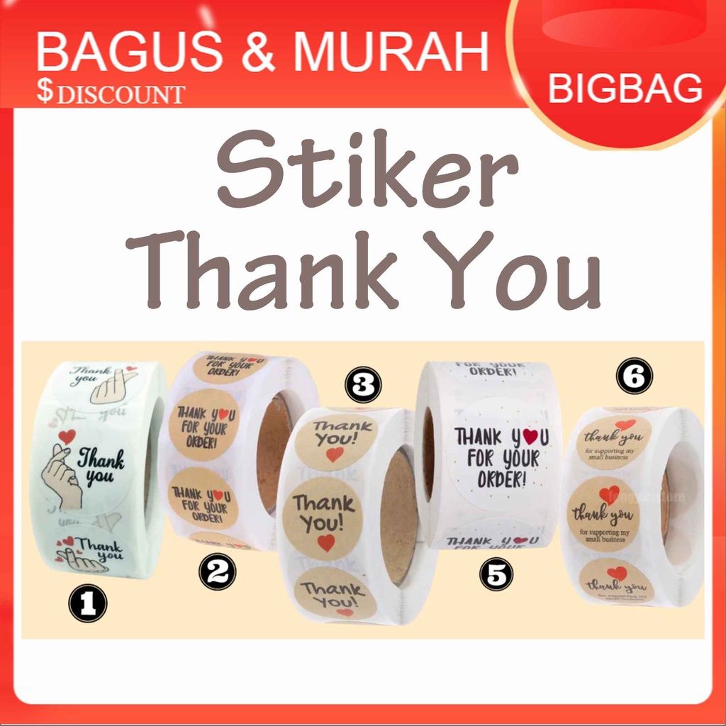 

sticker thank you