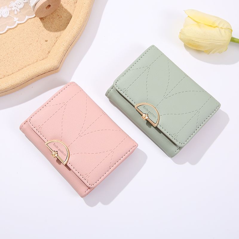 TASBLUE Dompet Lipat Wanita Dompet Mini Wanita Import Ala Korea Real Dompet Pendek Kecil Cantik Terbaru D236 Dompet Lipat Foto Multifungsi Untuk Dompet Fashion Wanita