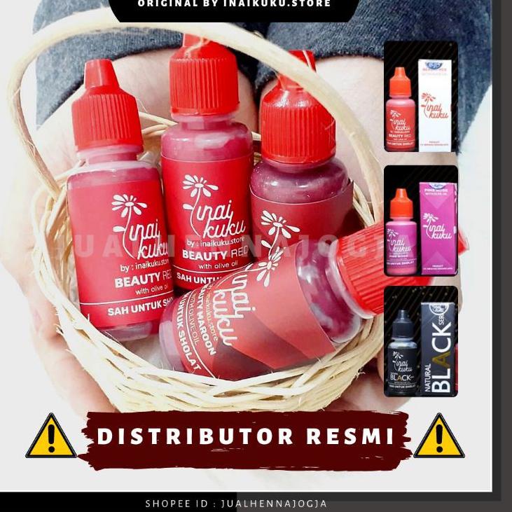 «NEW» INAIKUKU AWET MURAH ORIGINAL INAIKUKU.STORE PEWARNA INAI KUKU KUTEK HENNA HALAL grosir