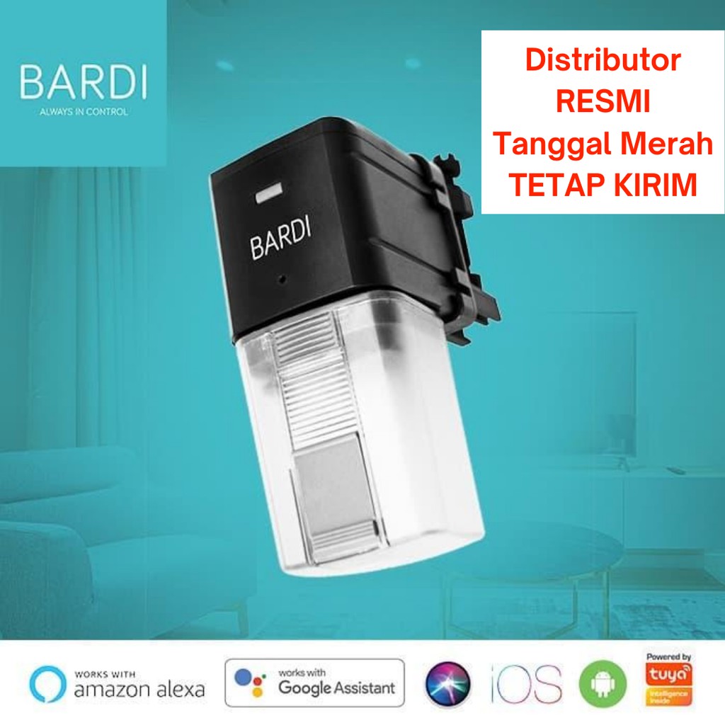 BARDI Wi-Fi Smart Fish Feeder - Black IoT Home Automation