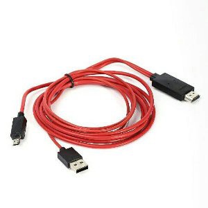 DISKON kabel mhl hdtv untuk miroring dari hp ke tv Diskon