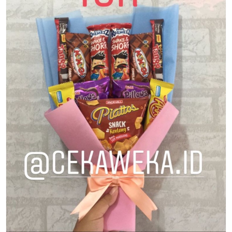 

03 | Bouquet Snack BISA DIKIRIM DIHARI YANG SAMA/ Bucket Snack / Buket Jajanan Termurah