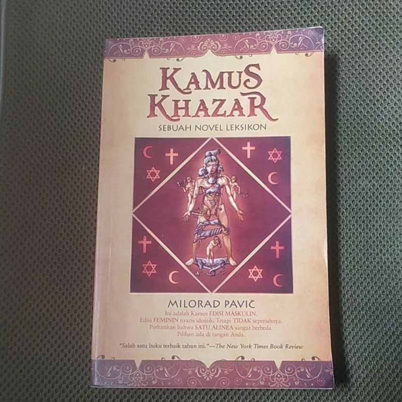 KAMUS KHAZAR (Sebuah Novel Leksikon) - Preloved