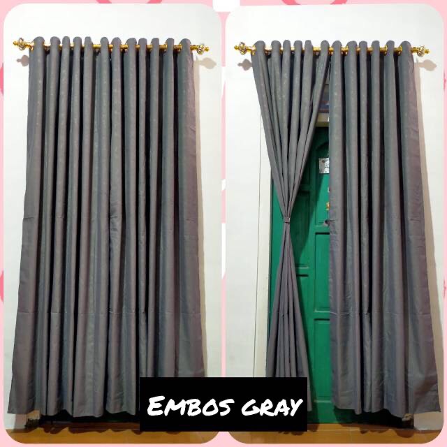 Gorden Tirai Homemade Smokring Motif Bouqet Flower