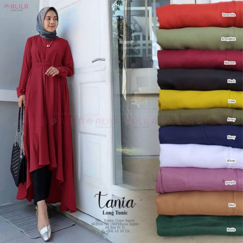 TANIA LONG TUNIK BY ALILA