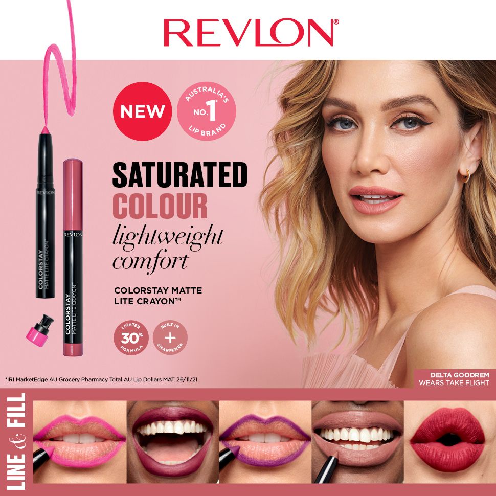 REVLON Colorstay Matte Lite Crayon (Full-Coverage Matte Lip Color Crayon)