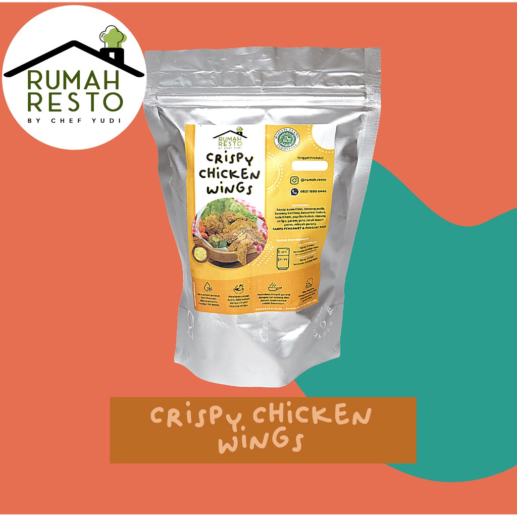 

FROZEN FOOD Crispy Chicken Wing Siap Saji - Rumah Resto Frozen Food