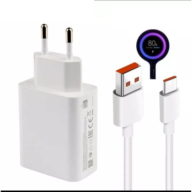 Charger Turbo Type C 65W / Charger 1 Set Adapter+Kabel For Android