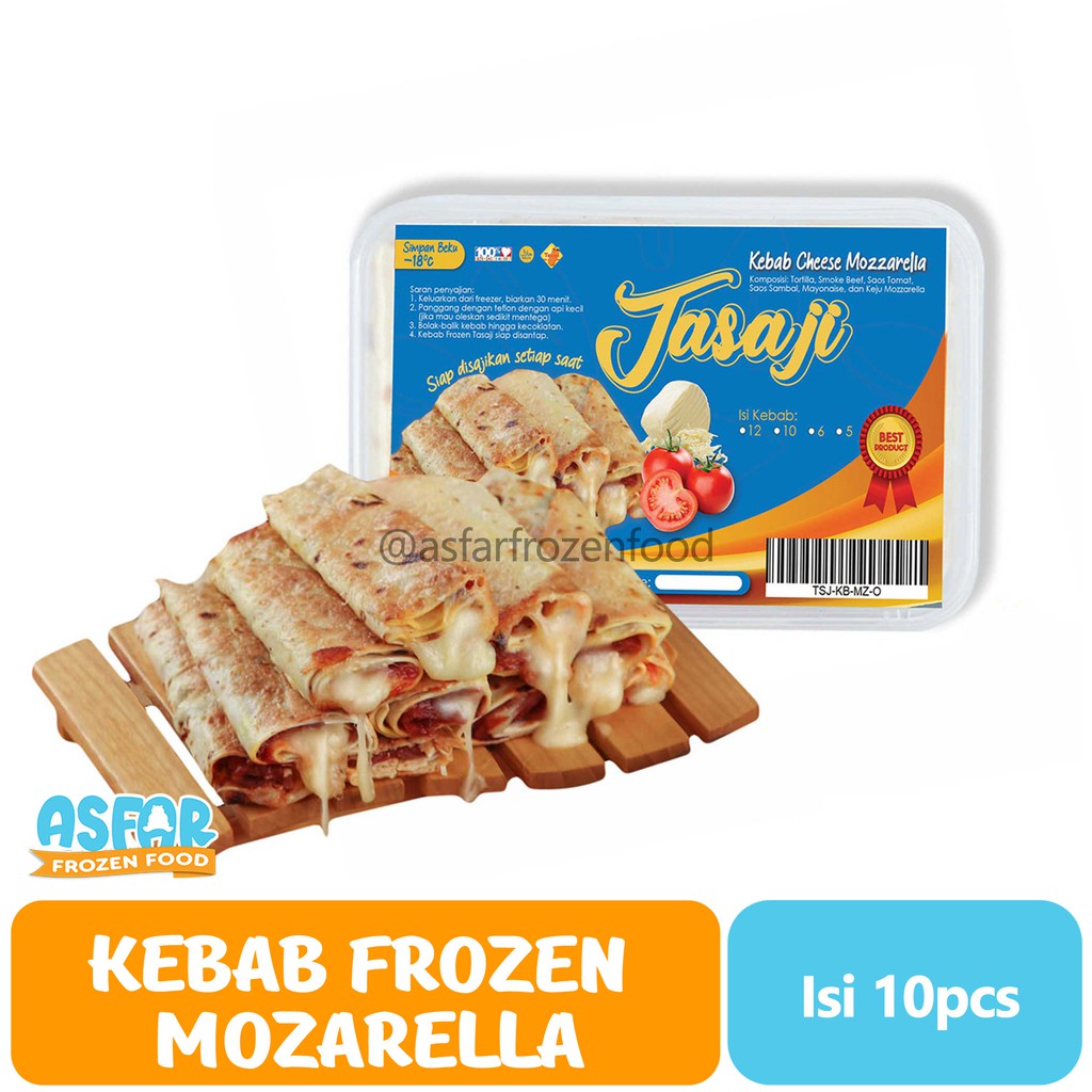 

Kebab Frozen Cheese Mozzarella Tasaji