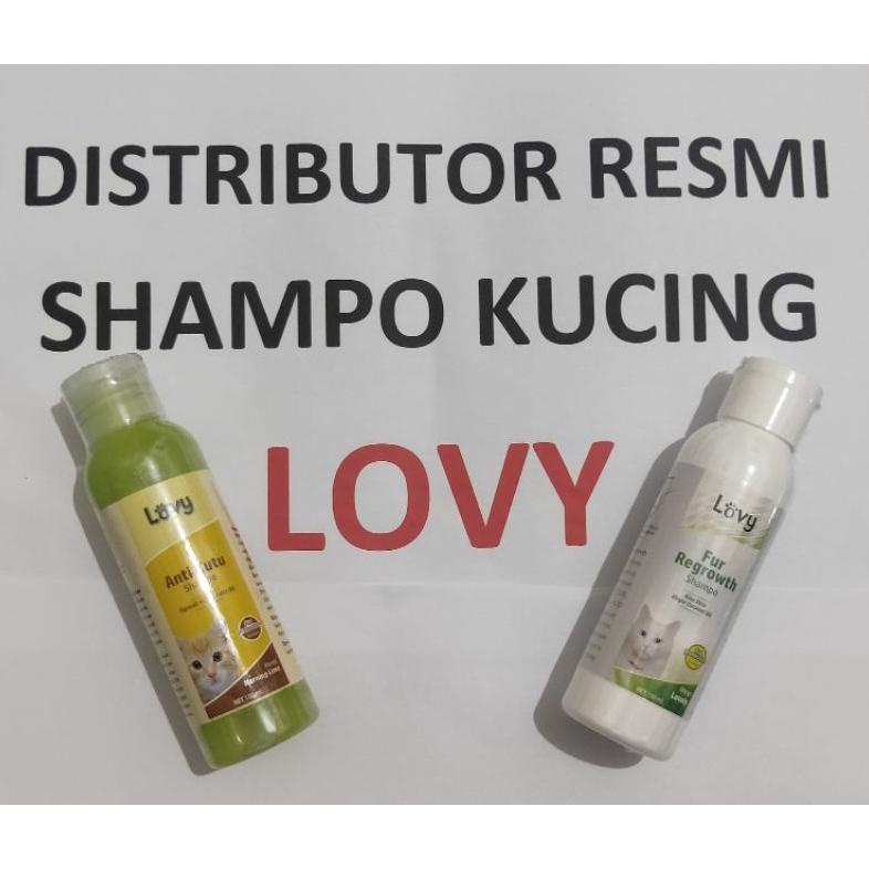Shampo Kucing Anti Kutu Sampo Kucing Shampo Kucing Lovy 100Ml