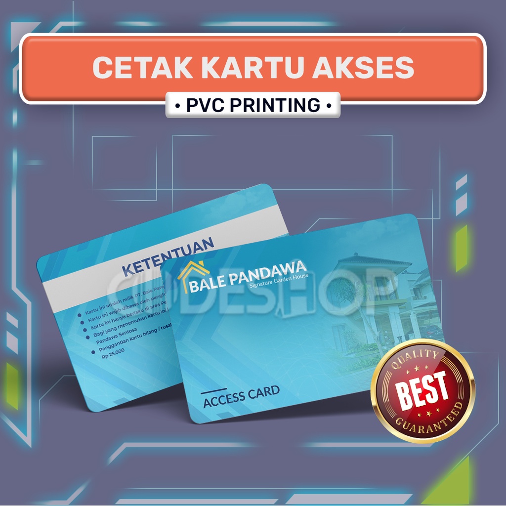 Cetak Kartu Access Card Bahan Dasar PVC RFID