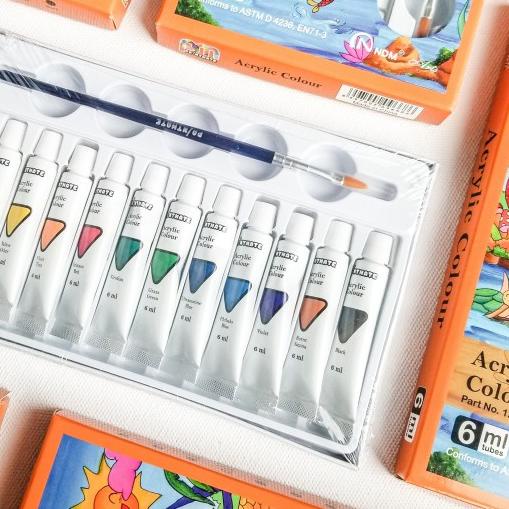 

℗ Paintmate Acrylic Paint set (12x6ml) / Cat Akrilik Paintmate ➸