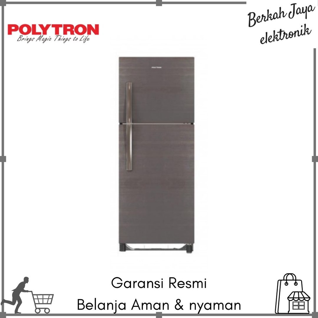 KULKAS POLYTRON PRX-212S KULKAS 2 PINTU