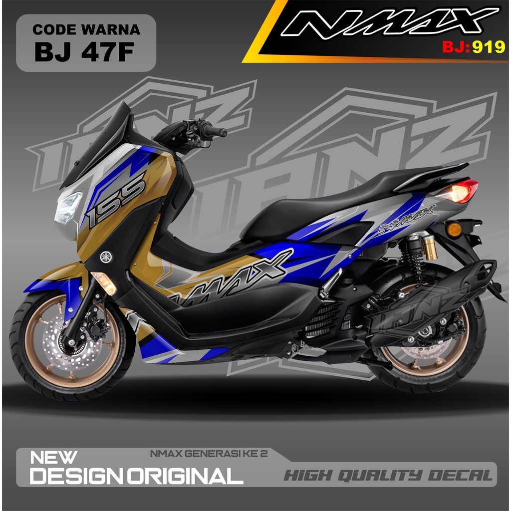 STICKER ALL NEW NMAX FULL BODY MOTOR / DECAL FULL BODY NMAX / DECAL STIKER FULL BODY NMAX / STIKER DECAL NMAX TERBARU