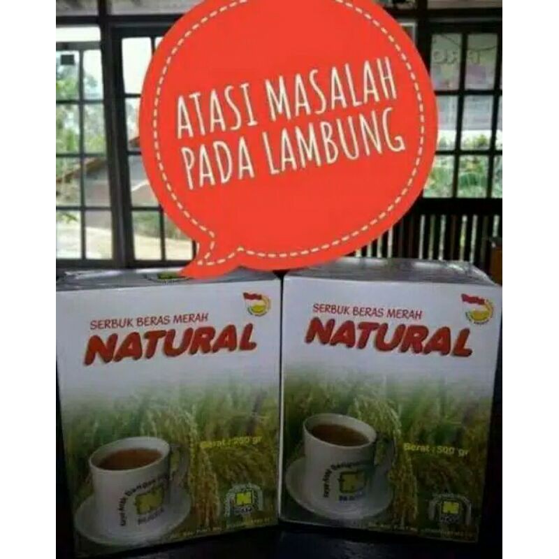 

SERBUK BERAS MERAH NATURAL NASA