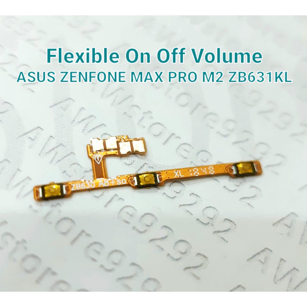Flex Flexibel Flexible Power On Off VOLUME ASUS ZENFONE MAX PRO M2 ZB631KL