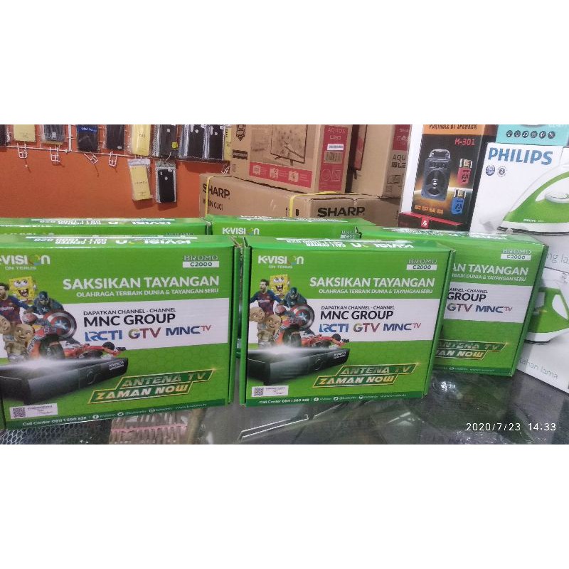 Receiver parabola K-Vision