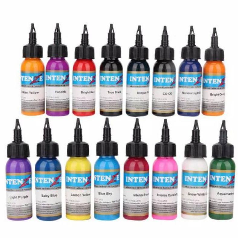 Tinta Tato Intenze 15Ml Tatoo/Tato/Tattoo/Tatoo
