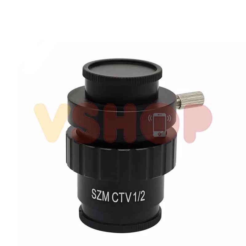 C-MOUNT LENS SZMCTV1/2 0.5X LENSA ADAPTOR KAMERA MIKROSKOP TRINOCULAR