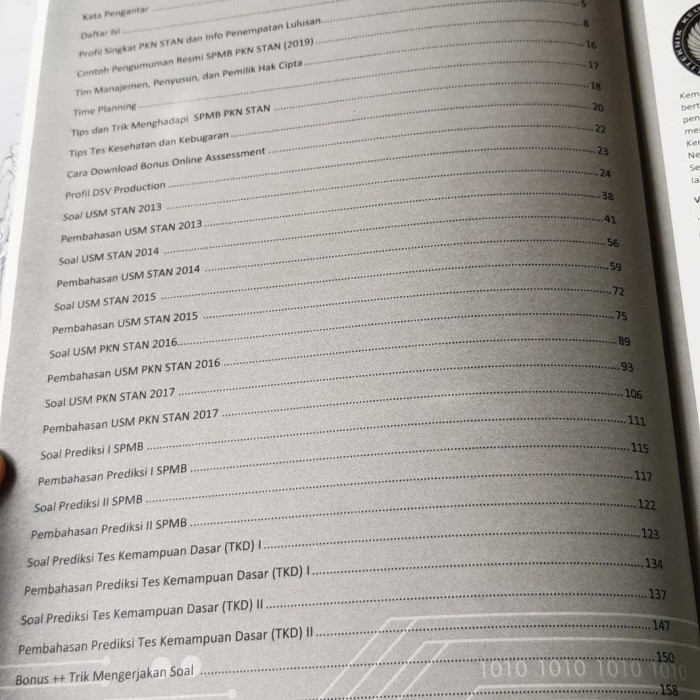 ✨ READY✨ Buku PREPARE SPMB PKN STAN Tahun 2020 Pembahasan Soal USM TPA TBI SKD