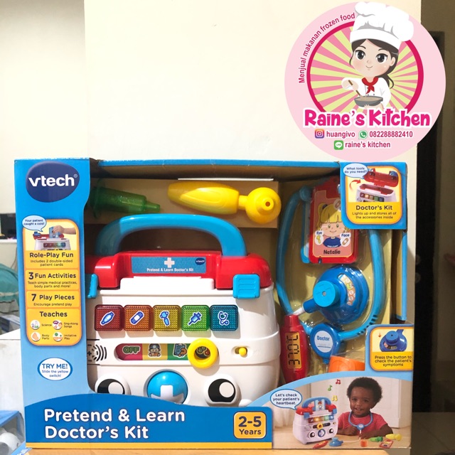 Vtech Pretend and Learn Doctor’s Kit / mainan dokter / baby toy