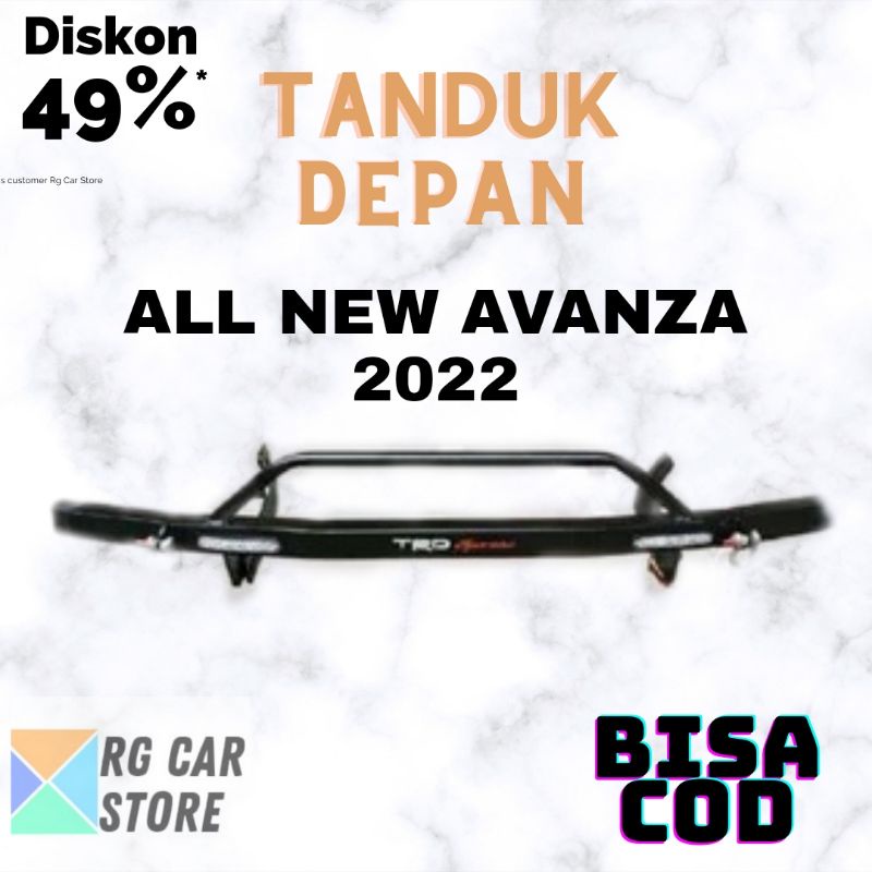 TANDUK DEPAN ALL NEW AVANZA 2022/BESI PELINDUNG BUMPER DEPAN AVANZA 2022