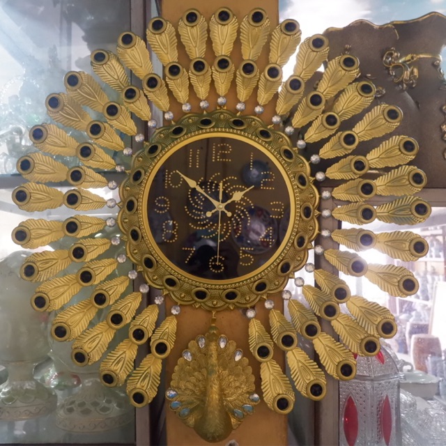 Jam Burung Merak Emas