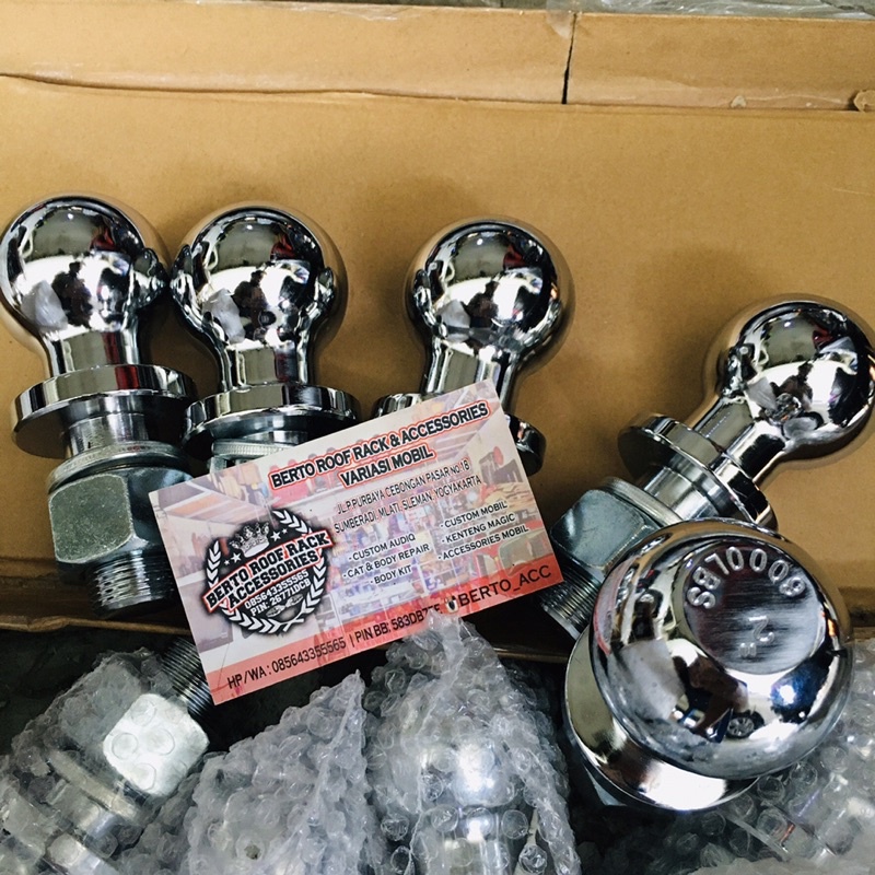 bola towing 2inc towing ball bumper mobil