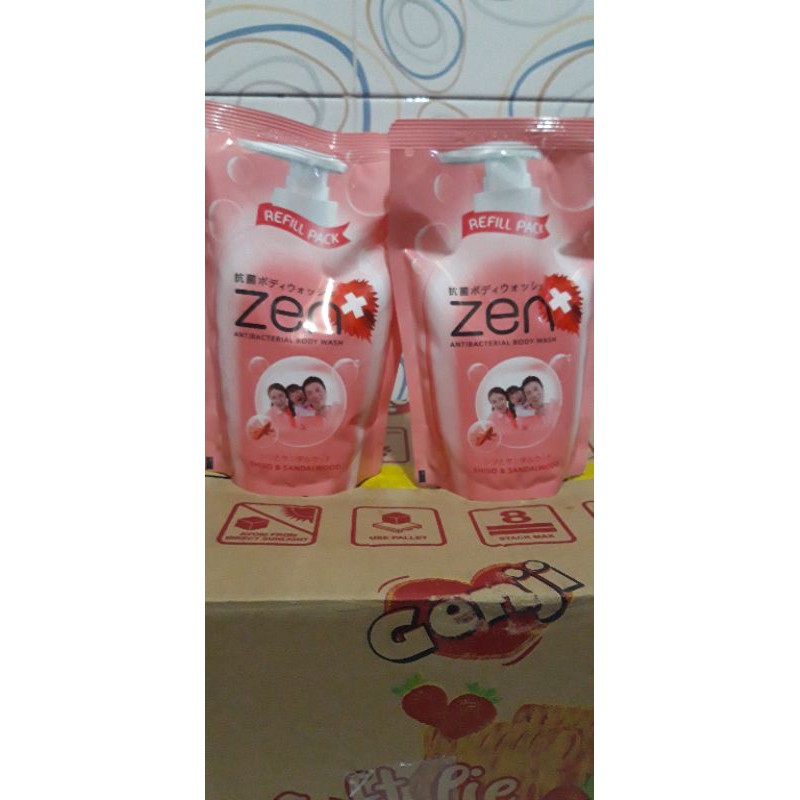Zen body wash antibacterial 450ml