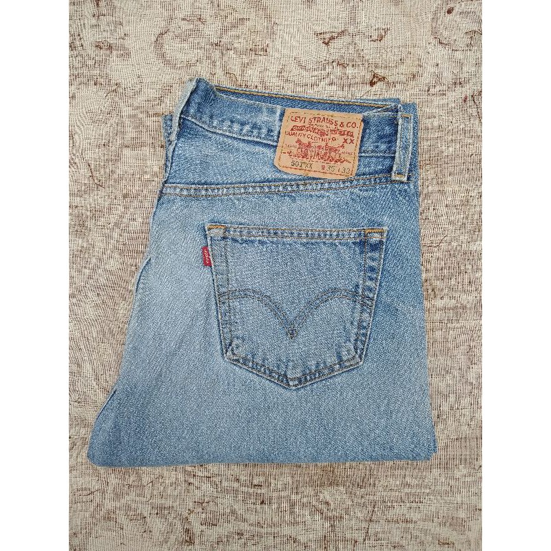sepaket levis 501xx vintage second original size 36 (2pcs)