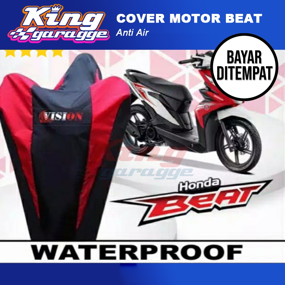 Cover Motor Beat/ Selimut Motor Beat / Jas Motor Beat Berkualitas / Sarung Motor Beat Original / Man