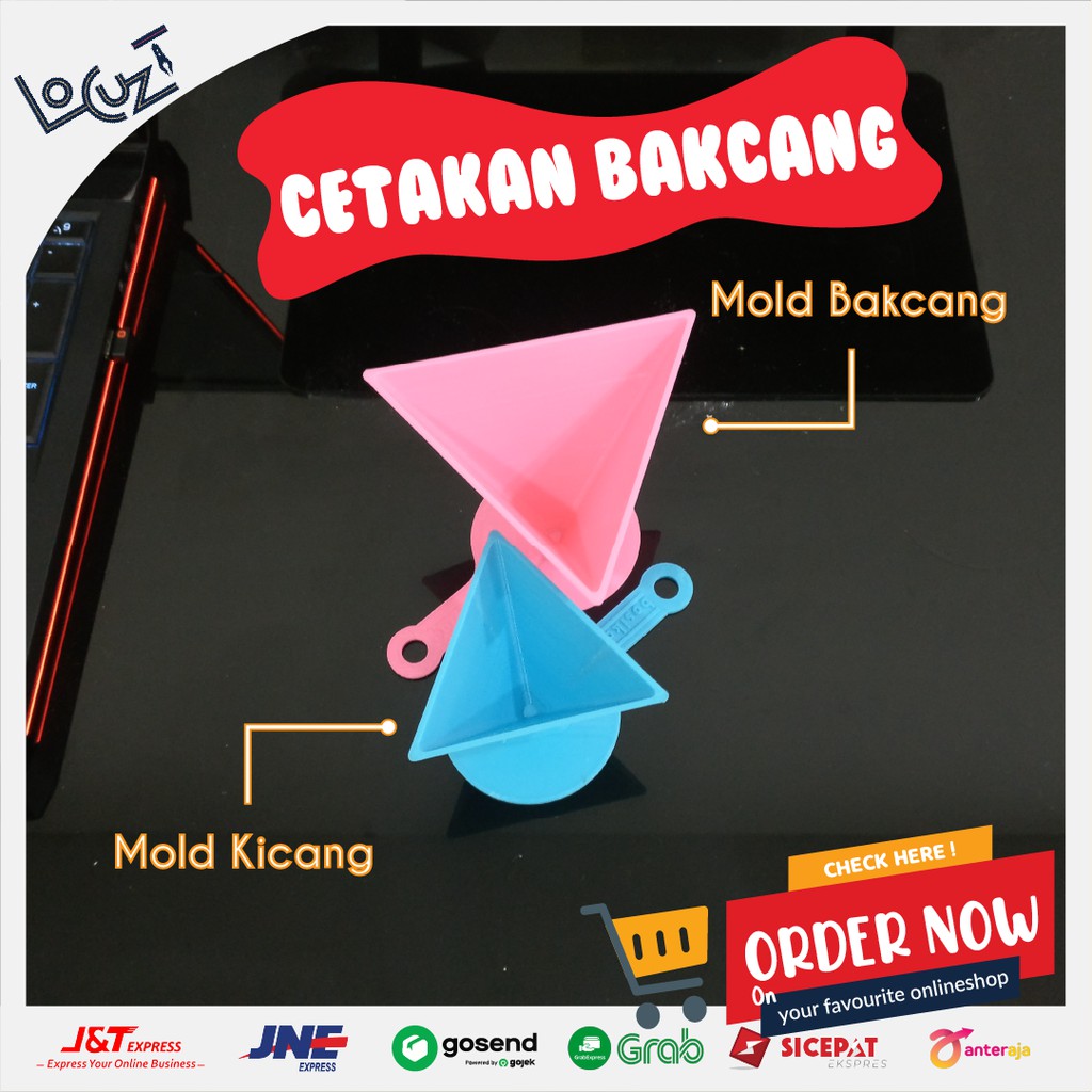PROMO Cetakan Mold Bakcang dan Kwecang / Bacang dan Kicang Plastik