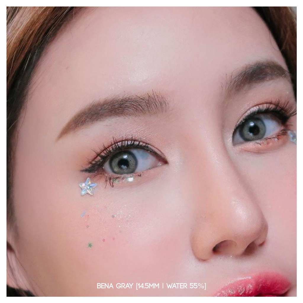 Softlens Bena Gray (Grey) | Kittykawaii [Mikhayloveshop]