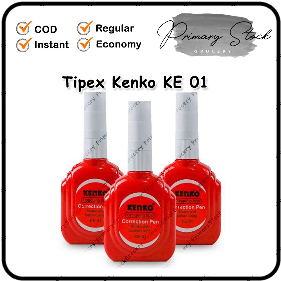 

Tipe X Kenko KE 01 Tip Ex Correction Pen KE-01 Fluid Cair