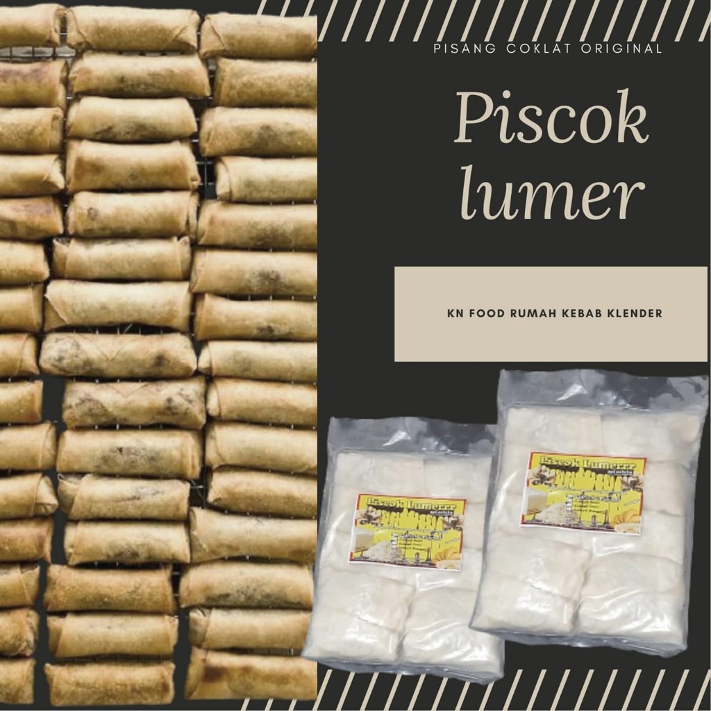 

Piscok lumer coklat mantap