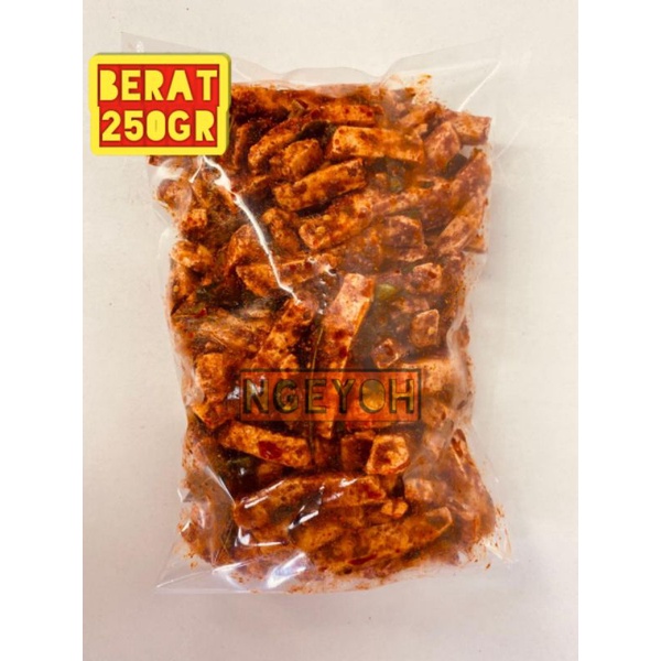 

BASRENG PEDAS DAUN JERUK ISI 250GR renyah/termurah
