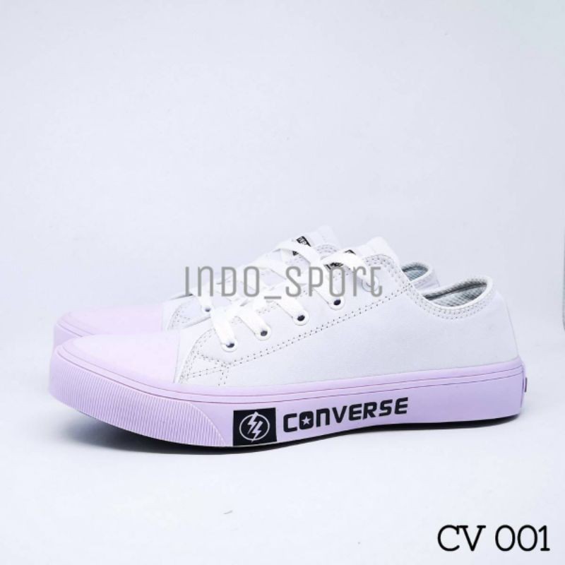 Sepatu Casual Converse Allstar Chuck Taylor Classic Premium Low End Pendek Sneakers Cowok Cewek