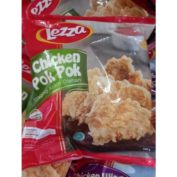 

LEZZA CHICKEN POK POK 400GR // FROZEN FOOD BANDUNG AYAM KRISPI