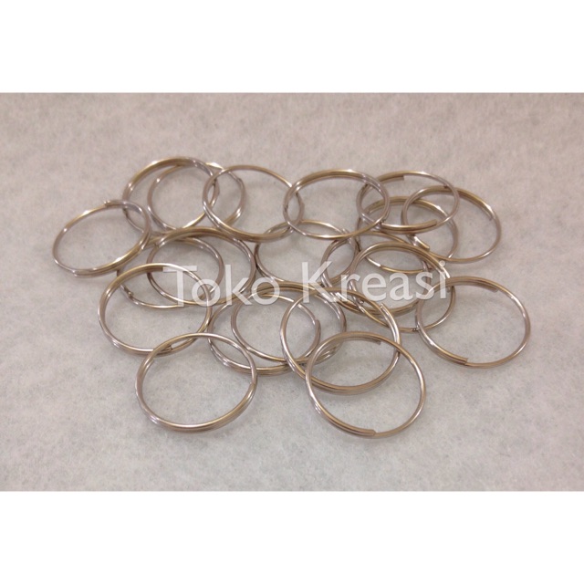 Ring kepala gantungan kunci ukuran 20mm (per pcs)