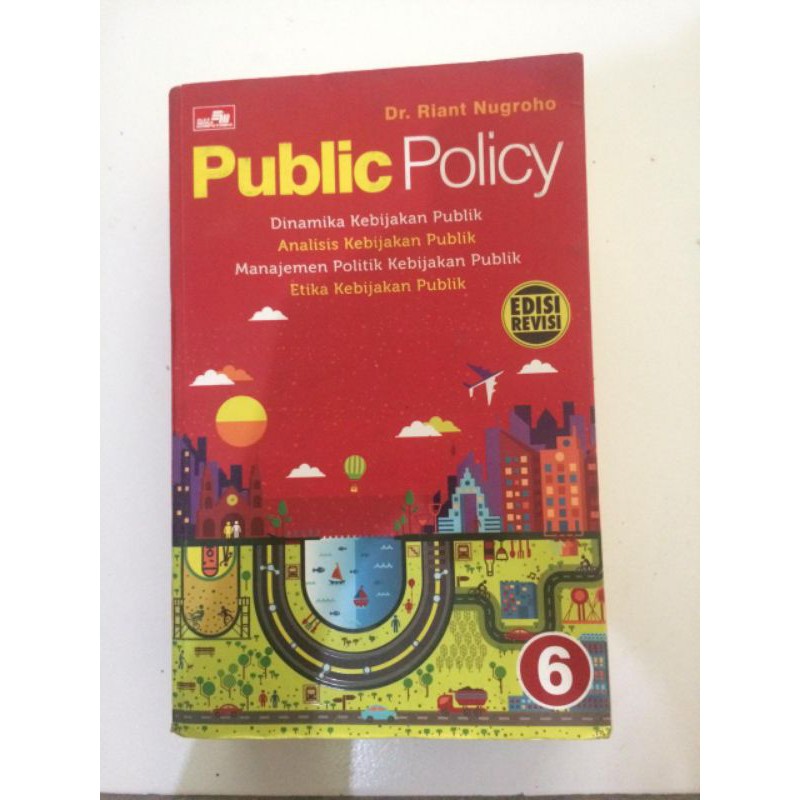 Preloved buku Public Policy 6 by Riant Nugroho ori