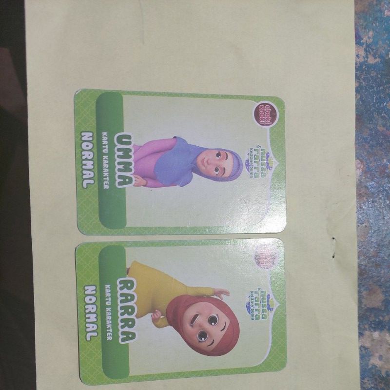 kartu nussa rara edisi choki choki