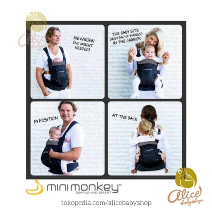 mini monkey baby carrier