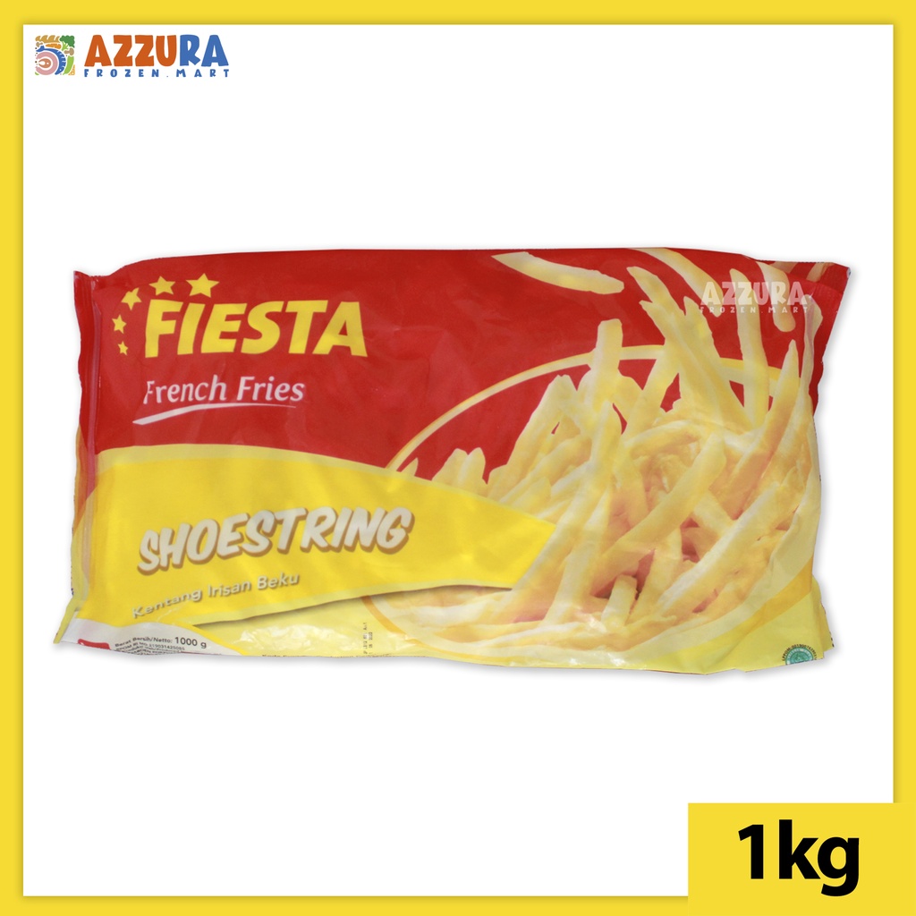 

Fiesta French Fries Shoestring Kentang Beku 1 Kilo