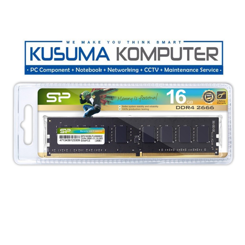 Silicon Power 16GB DDR4 2666MHz Ram Memory CL19