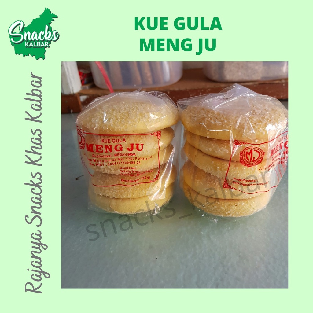 

Kue Jadul / Kue Gula MENG JU Khas Pontianak