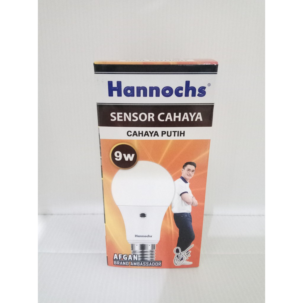 Hannochs Light Sensor Cahaya Lampu LED 9 Watt